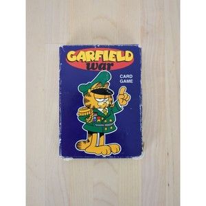 1978 Vintage Garfield War Card Game Bicycle Games 36 Card Set
